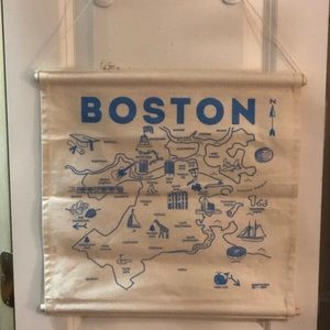 MAPTOTE Boston Map Canvas Wall Art Decor 🏙